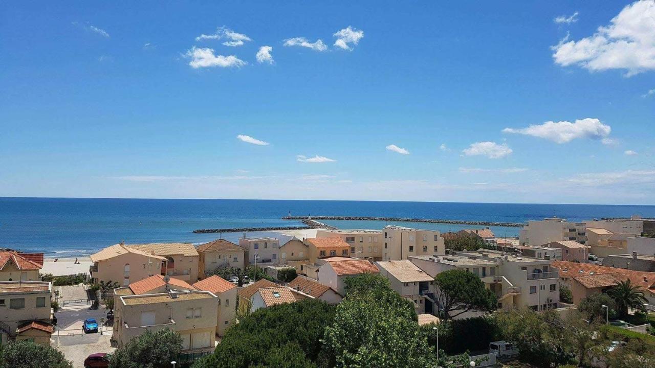 Duplex Grand Standing Vue Mer Et Port Mauguio Exterior foto